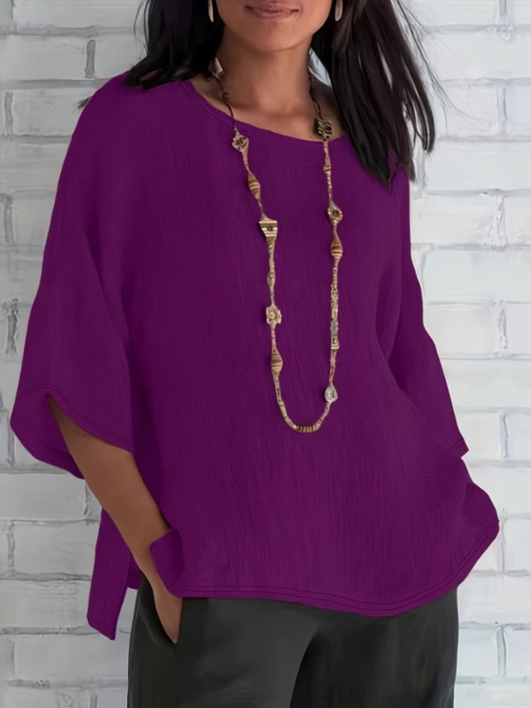 Plus Size Women's Shirts 2025 Summer New Fashion Loose Blouses Short Sleeve Casual Korean Style Streetwear Female Solid Tops Tee
