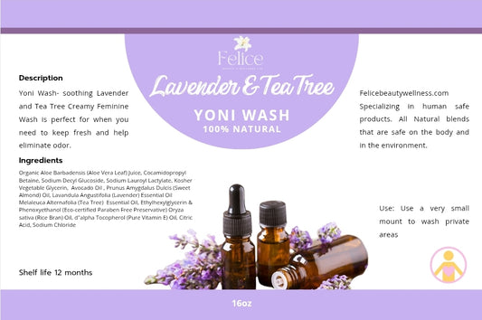 Lavender Tea Tree Yoni Wash