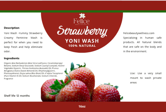 Strawberry Yoni Wash