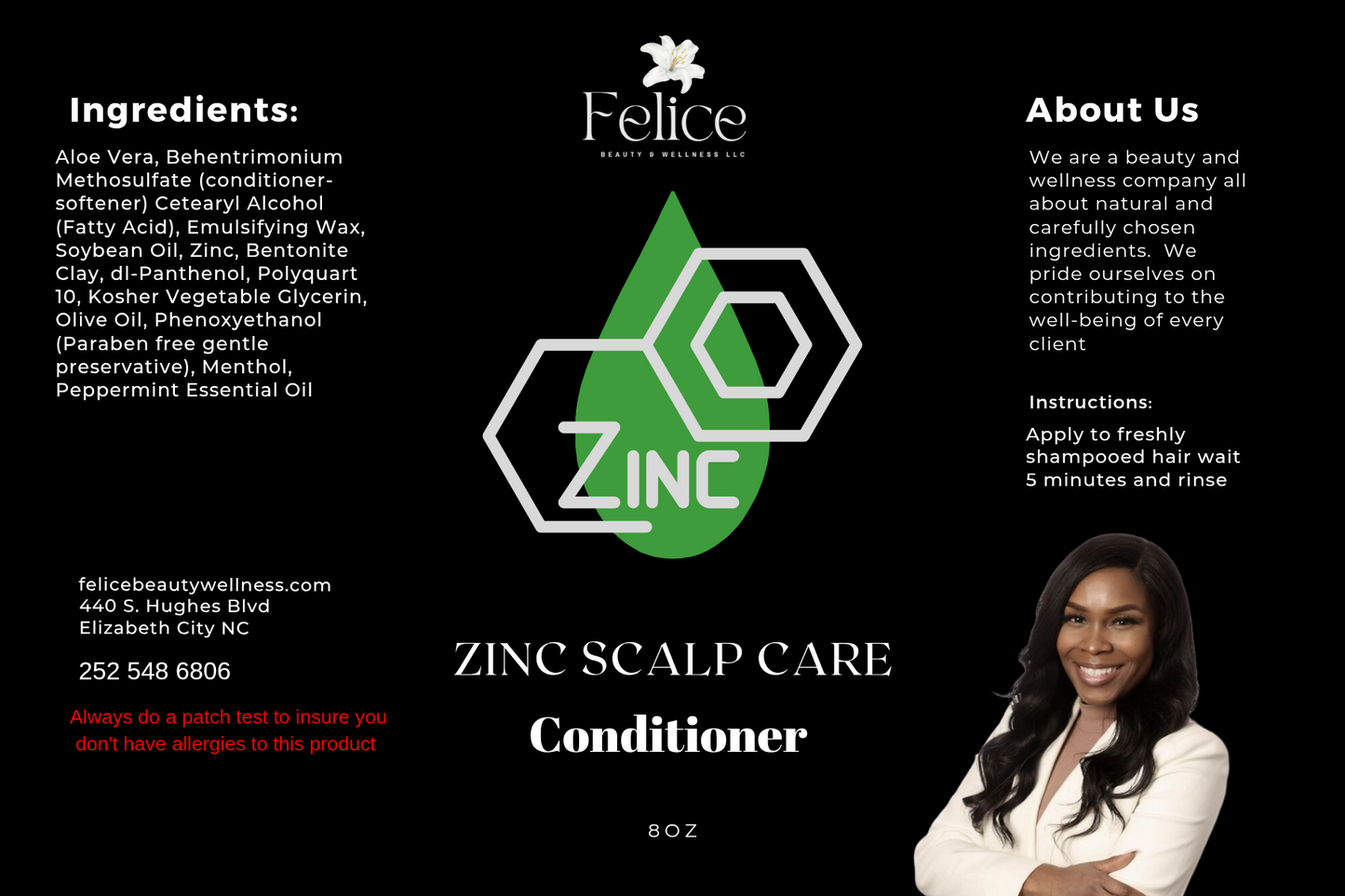 Zinc Scalp Care