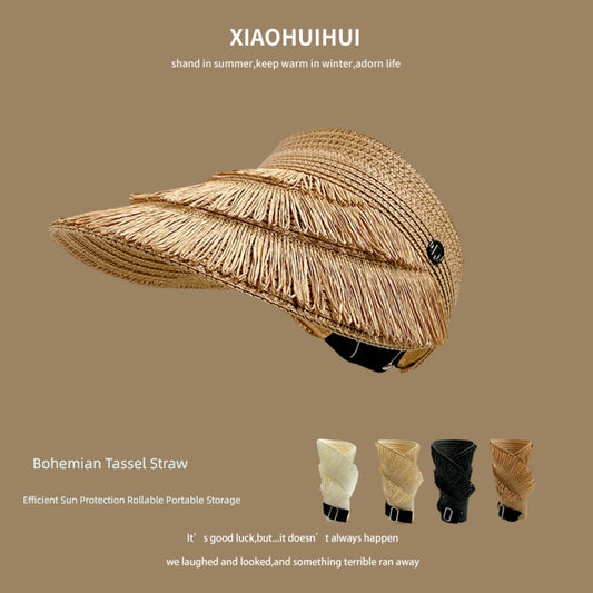 Women's Unique Summer Beach Sun Hat Visor Cap
